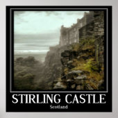 Stirling Castle Scotland Poster Art (Voorkant)
