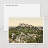 Stirling Castle, Stirling, Schotland Briefkaart (Voorkant / Achterkant)