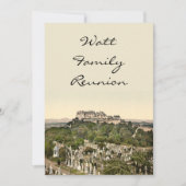 Stirling Castle, Stirling, Schotland Kaart (Voorkant)