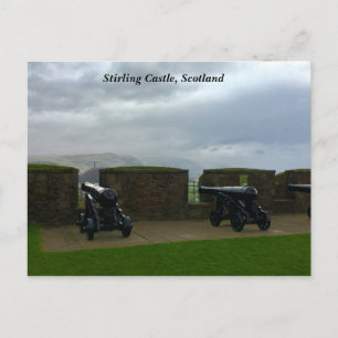 Stirling Castle Uitzicht of Wallace Monument Scotl Briefkaart