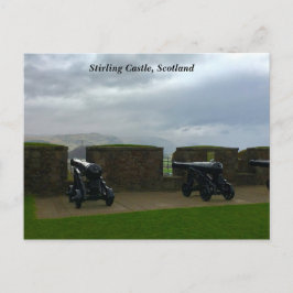 Stirling Castle Uitzicht of Wallace Monument Scotl Briefkaart