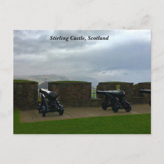 Stirling Castle Uitzicht of Wallace Monument Scotl Briefkaart (Voorkant)