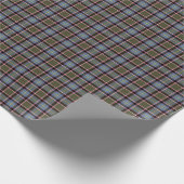 Stirling en Bannockburn Scotland Tartan Cadeaupapier (Hoek)