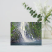 Stirling Herfsten, Milford Sound, NZ Briefkaart (Staand voorkant)
