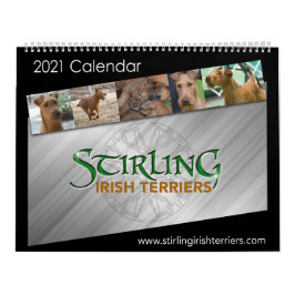Stirling Irish Terriers 2021 Agenda Kalender