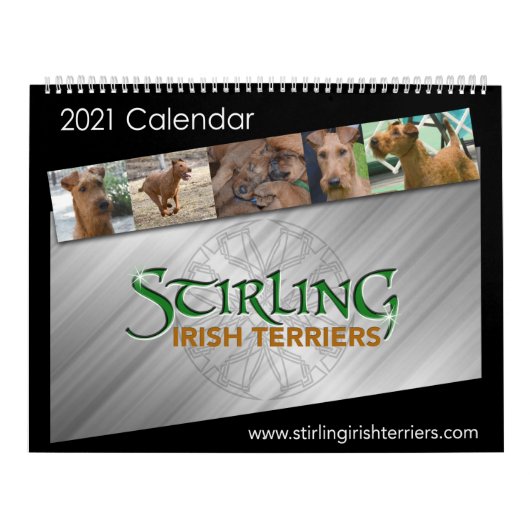 Stirling Irish Terriers 2021 Agenda Kalender (Hoes)