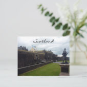 stirling kasteel voorzijde briefkaart (Staand voorkant)