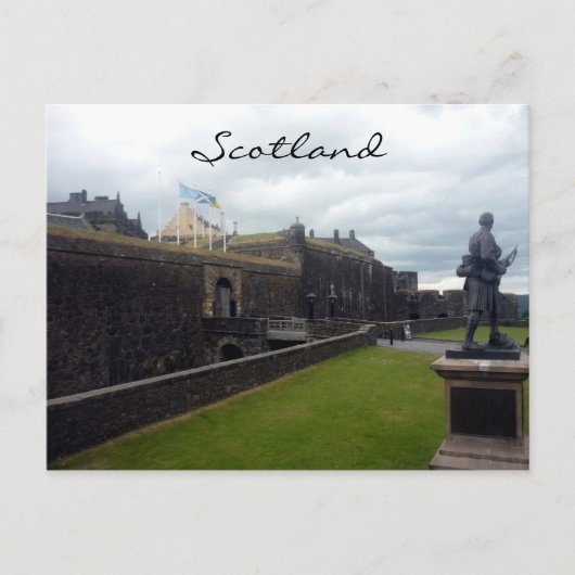 stirling kasteel voorzijde briefkaart (Voorkant)