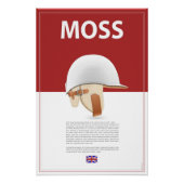 Stirling Moss Helmet Perfect Poster (Voorkant)