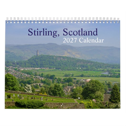 Stirling Schotland 2027 Agenda Kalender (Hoes)