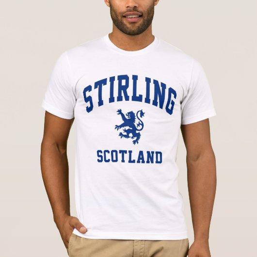 Stirling Schots T-shirt (Voorkant)