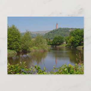 Stirling Scotland Schilderachtig River Uitzicht Briefkaart