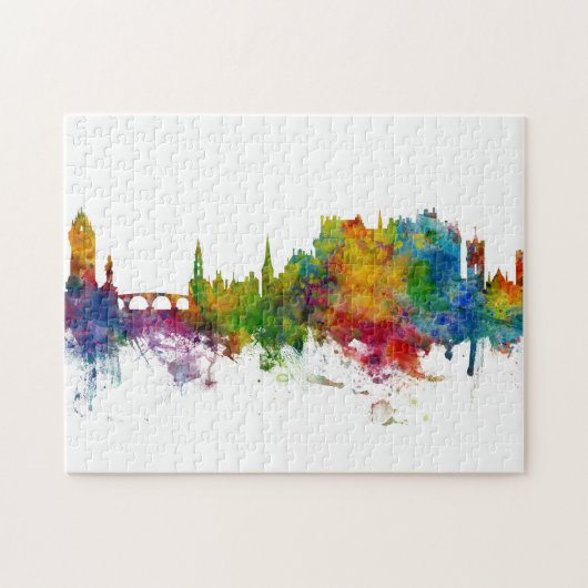 Stirling Scotland Skyline Legpuzzel (Horizontaal)
