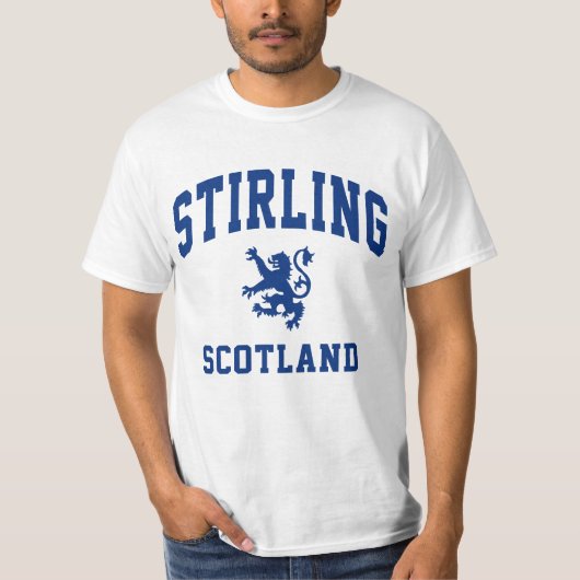 Stirling Scottish T-shirt (Voorkant)