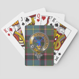 Stirling Tartan & Badge Pokerkaarten