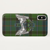 Stirling Tartan Cross Case-Mate iPhone Case (Achterkant (horizontaal))