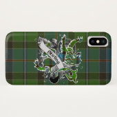 Stirling Tartan Lion Case-Mate iPhone Case (Achterkant (horizontaal))