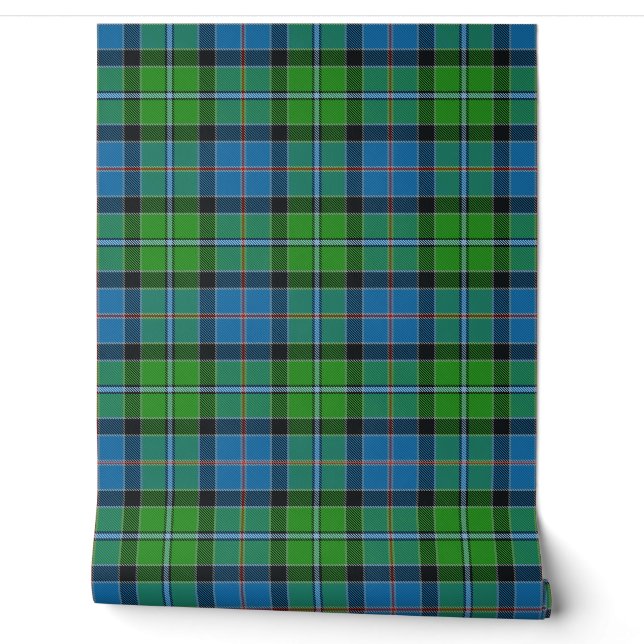 Stirling Tartan Schotse Clan Plaid Behang (Afrollen)