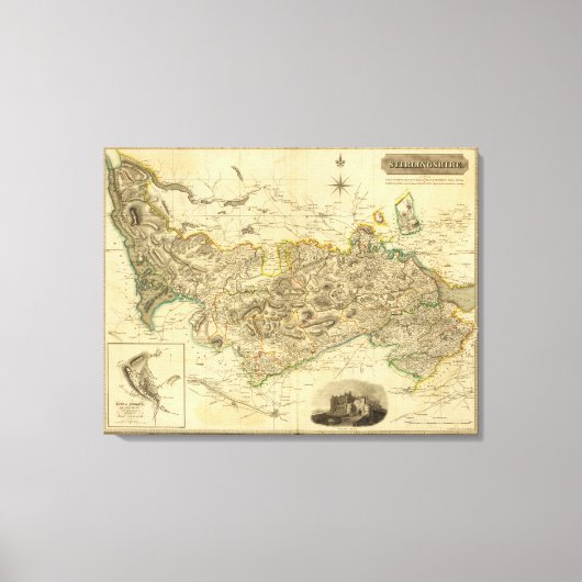 Stirlingshire Canvas Afdruk (Voorkant)