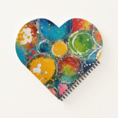 Stirred up colors  notitieboek (Achterkant)