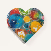 Stirred up colors  notitieboek (Voorkant)