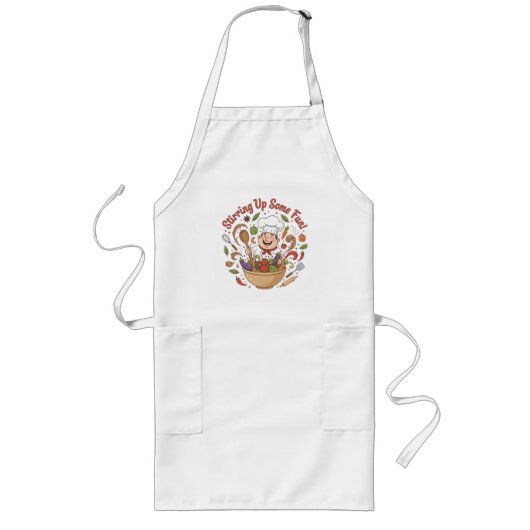 Stirring up Some Fun! Lang Schort (Voorkant)