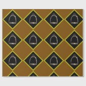 stirrups in diamonds cadeaupapier (Vlak)