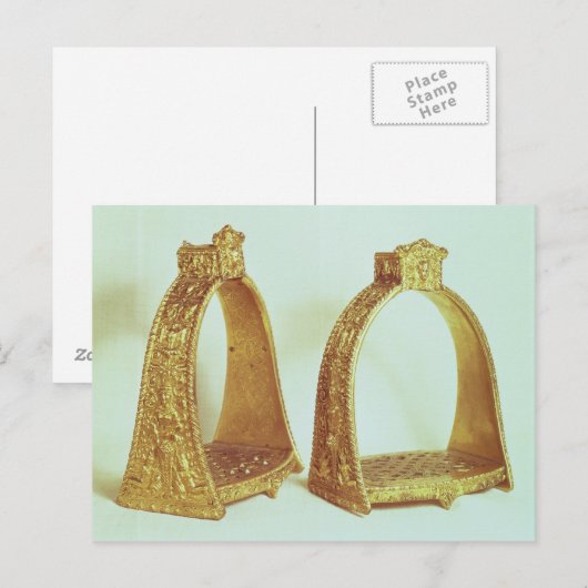 Stirrups van Louis XIV Briefkaart (Voorkant / Achterkant)