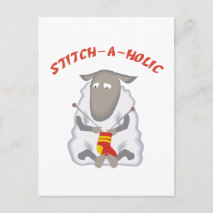 Stitch-a-holic nitter briefkaart