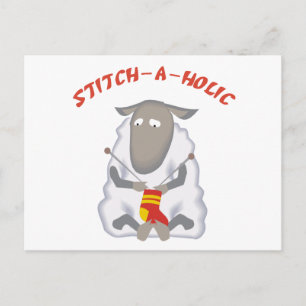 Stitch-a-holic nitter briefkaart