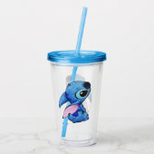 Stitch Acrylic Tumbler Acryl Drinkbeker (Achterkant)