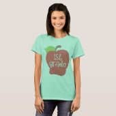 Stitch Apple 1st-graad T-shirt (Voorkant volledig)