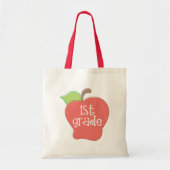 Stitch Apple 1st-graad Tote Bag (Voorkant)