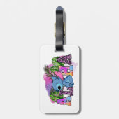 Stitch Bagagelabel (Achterkant verticaal)