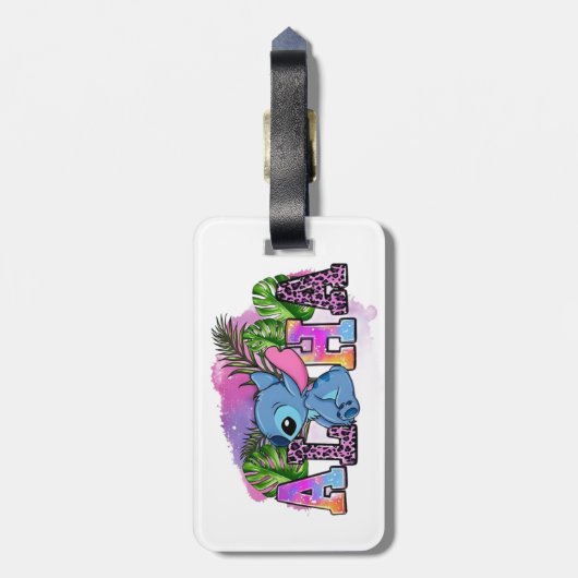 Stitch Bagagelabel (Achterkant verticaal)