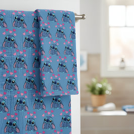 Stitch Bath Towel Set Bad Handdoek