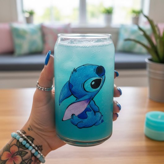 Stitch Can Glass Blikvorm Glas