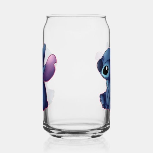 Stitch Can Glass Blikvorm Glas (Links)