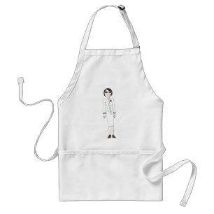 Stitch crepy standaard schort