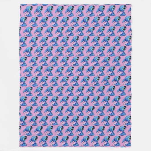 Stitch Fleece Blanket (Voorkant)