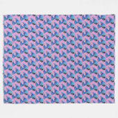 Stitch Fleece Blanket (Voorkant (Horizontaal))