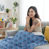 Stitch Fleece Blanket Deken