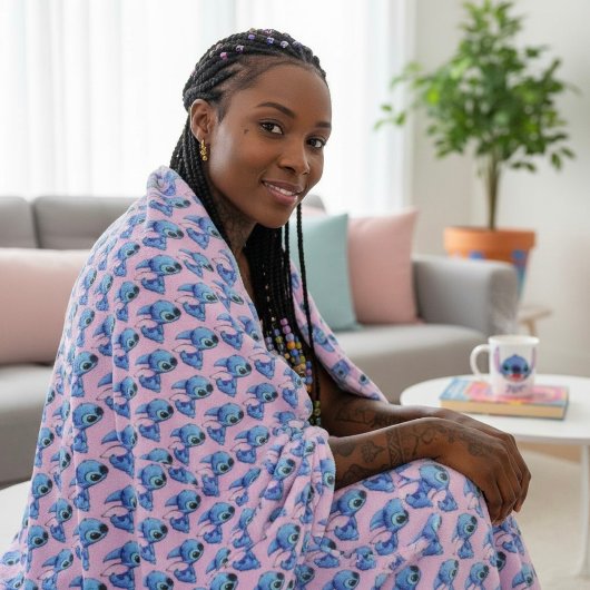 Stitch Fleece Blanket Deken