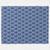 Stitch Fleece Blanket Deken (Voorkant (Horizontaal))