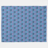 Stitch Fleece Blanket Deken (Voorkant (Horizontaal))