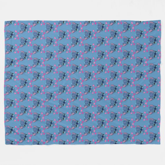 Stitch Fleece Blanket Deken (Voorkant (Horizontaal))