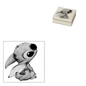 Stitch Gummen Stempel (Gestempeld)
