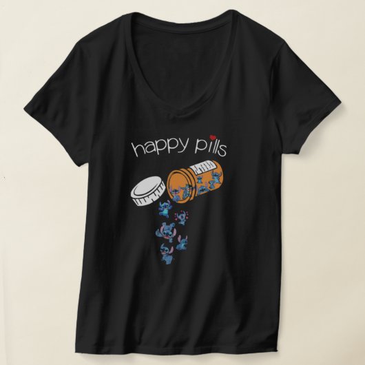 Stitch Happy Pills T-shirt (Laagn)
