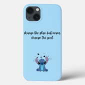 Stitch hoesje voor iPhone (Achterkant)