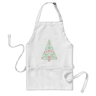 Stitch-kerstboom Apron Standaard Schort